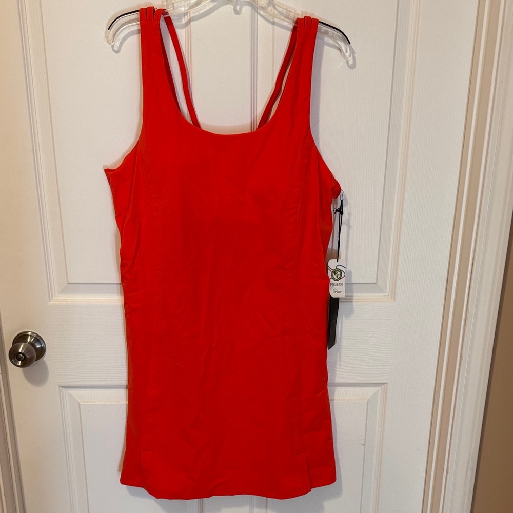 Mono B Orange Dress